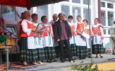 Zespół ludowy w parafii Mirów