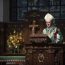 Orthodox bishop speaking from podium. Original public domain image from Flickr