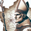 DALL·E-2023-11-11-17.14.26-A-creative-illustration-showing-Saint-Martin-of-Tours-as-a-bishop-superimposed-on-a-map-of-France-with-a-focus-on-the-region-of-Tours.-The-map-shoul